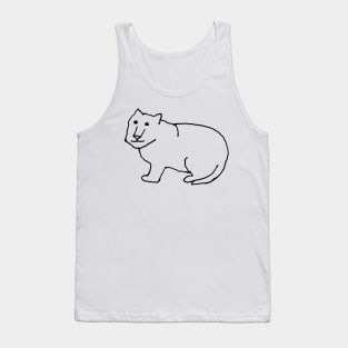 Chonky Snow Leopard Tank Top